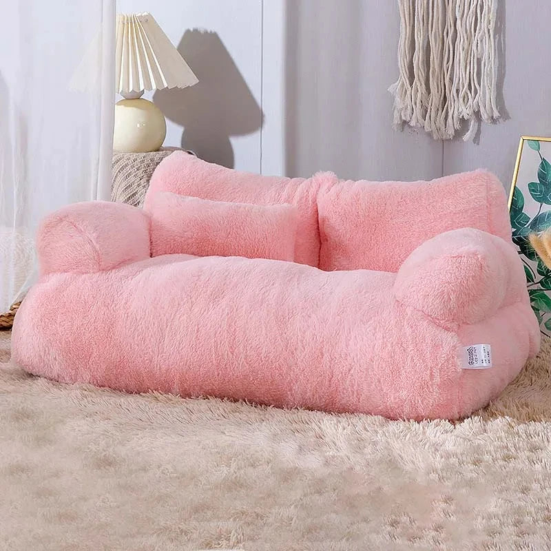 Fluffy Kitty Bed Sofa